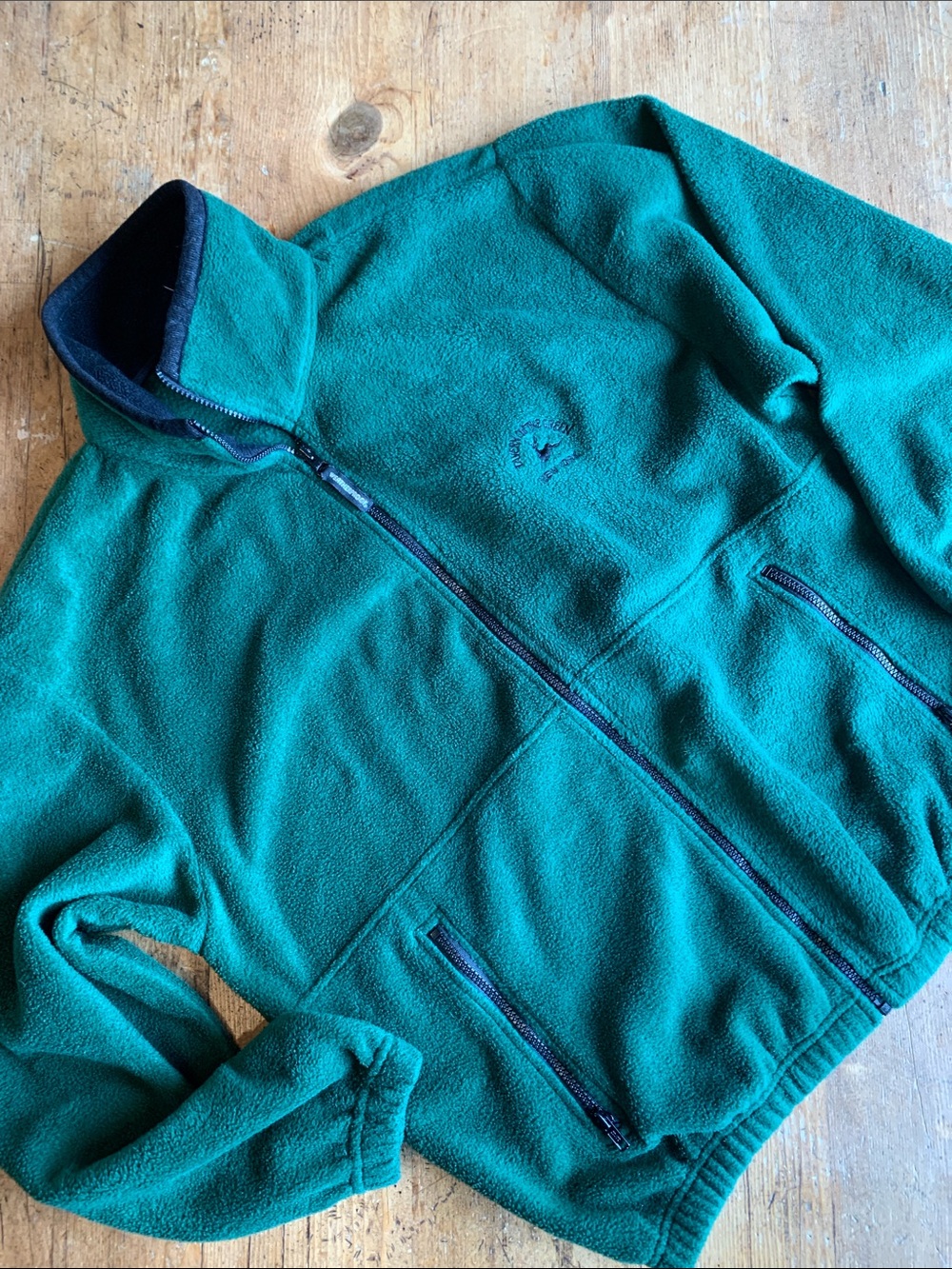 Mens Tavern on the Green Full‑Zip Fleece Jacket - Green